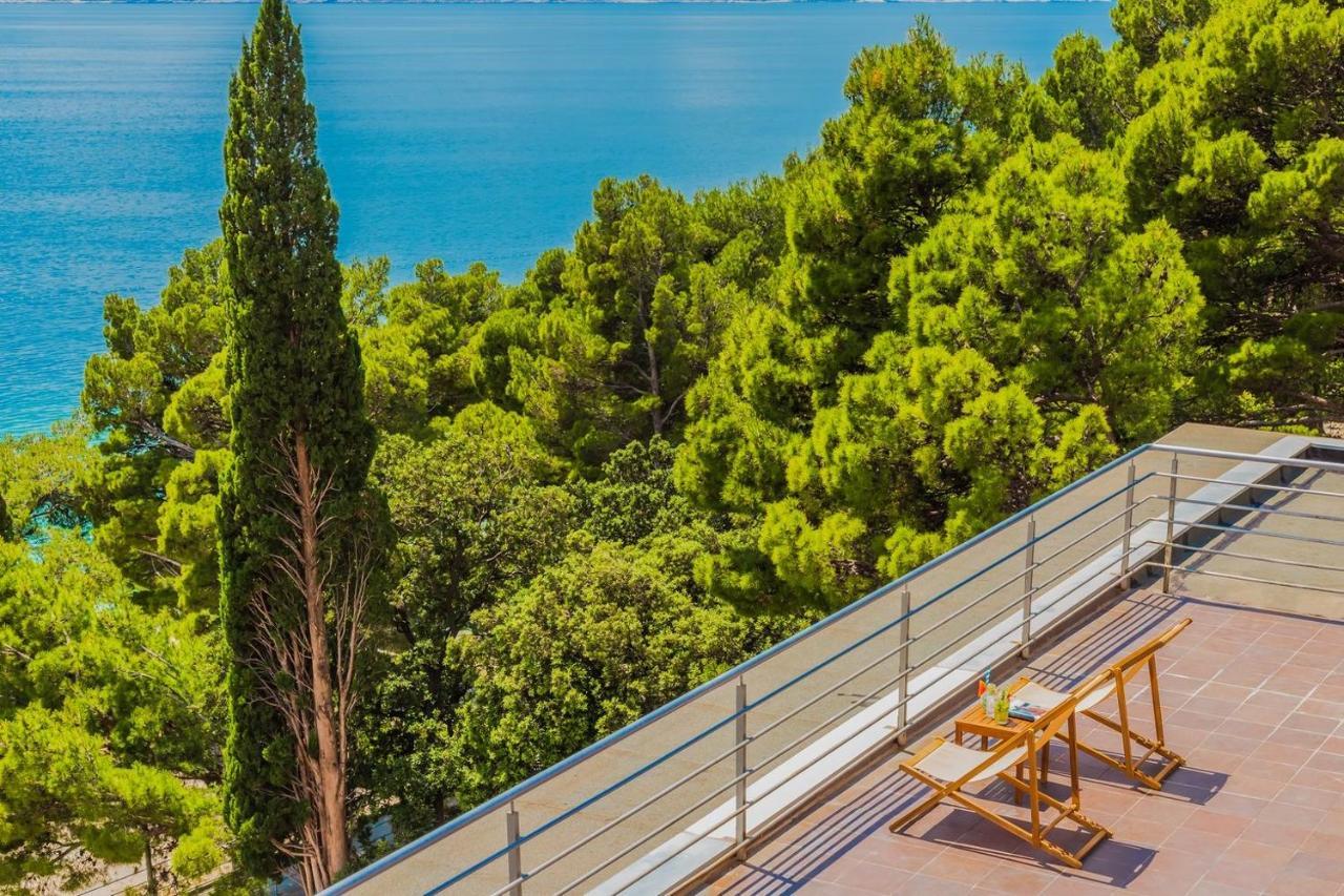 Motel Ljetni Raj Baška Voda Exteriör bild